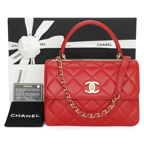 chanel trendy cc bag red|Chanel trendy cc 2022.